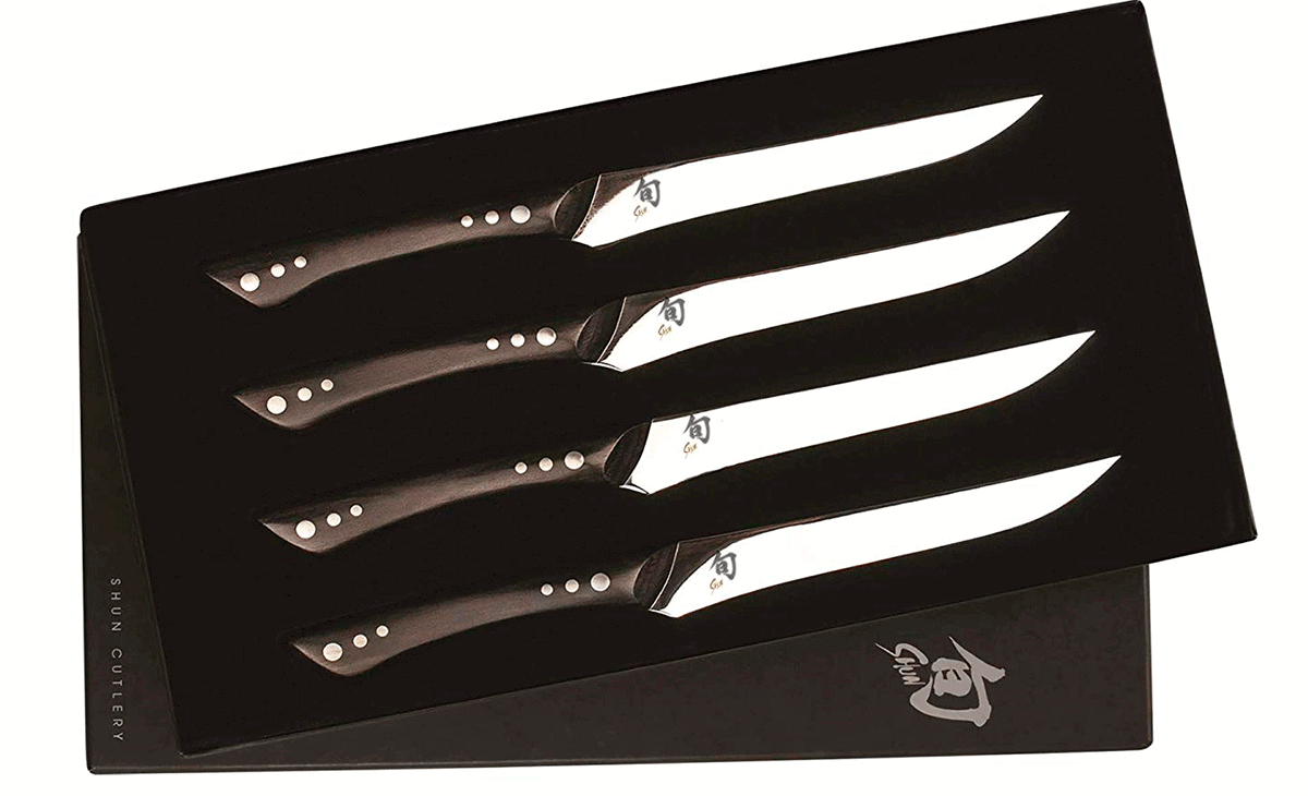 The Ultimate Guide To Steak Knife Sets In Gift Boxes 14 The Shun Shima Steak Knife Set is a little more budget friendly than other Shun sets.