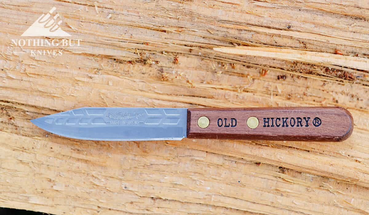 Old Hickory 705 Knife Set Review - Image 9 The small paring knife makes a great fixed blade EDC knife.