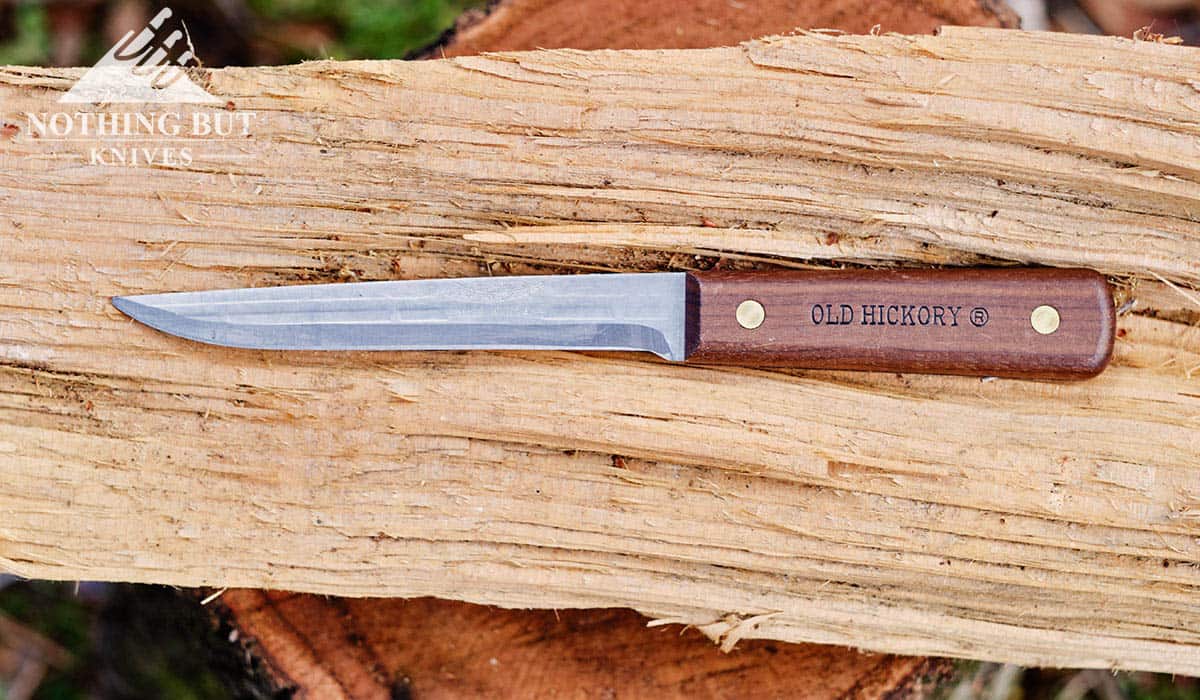Old Hickory 705 Knife Set Review - Image 5 This might be the least attractive knife of the bunch, but it definitely has one of the best edges