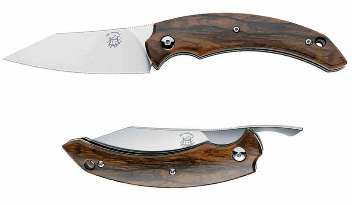 Fun Friction Folding Knives 3 Inches And Under - Image 6 Complete with wood scales and a leather sheath, the Dragotac Piemontes is a great tool to carry around, and it looks nice too.