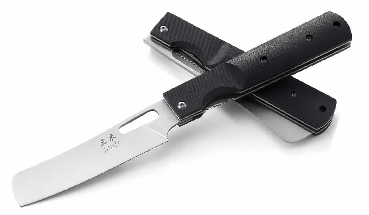The MIKI Folding Chef Pocketknife is a halfway-decent, low risk folding cleaver.
