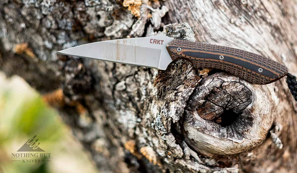 In depth review of the CRKT Spew compact tactical EDC knife.
