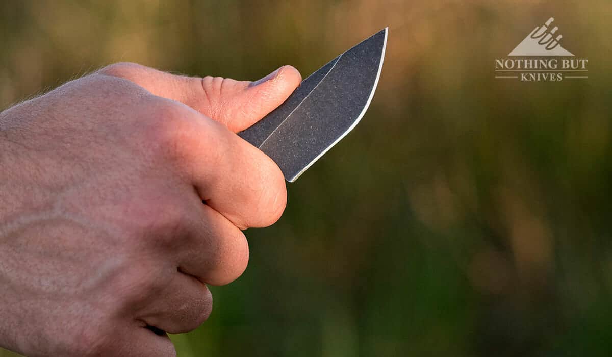 Outdoor Edge Le Duck Knife Review - Image 3 The blade of the Outdoor Edge Le Duck is surprisingly practical for such a small blade.