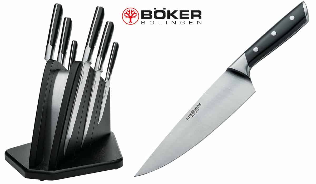 Kershaw Kitchen Knife Set in Box Carbon Stainless Steel 