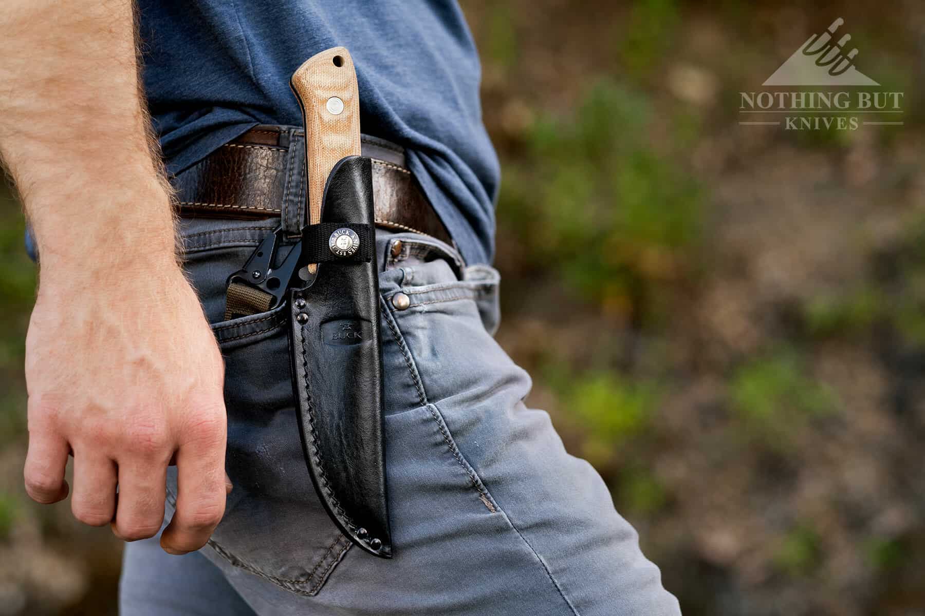 Buck 104 Compadre Knife Review - Image 6 The sheath is okay. It could be better, but based on other Buck’s I’ve carried, I know it could also be a lot worse.