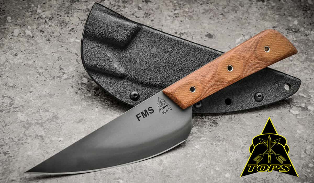 The inspiration for these knives came from the people at TOPS Knives hanging out with butchers in Vietnam.