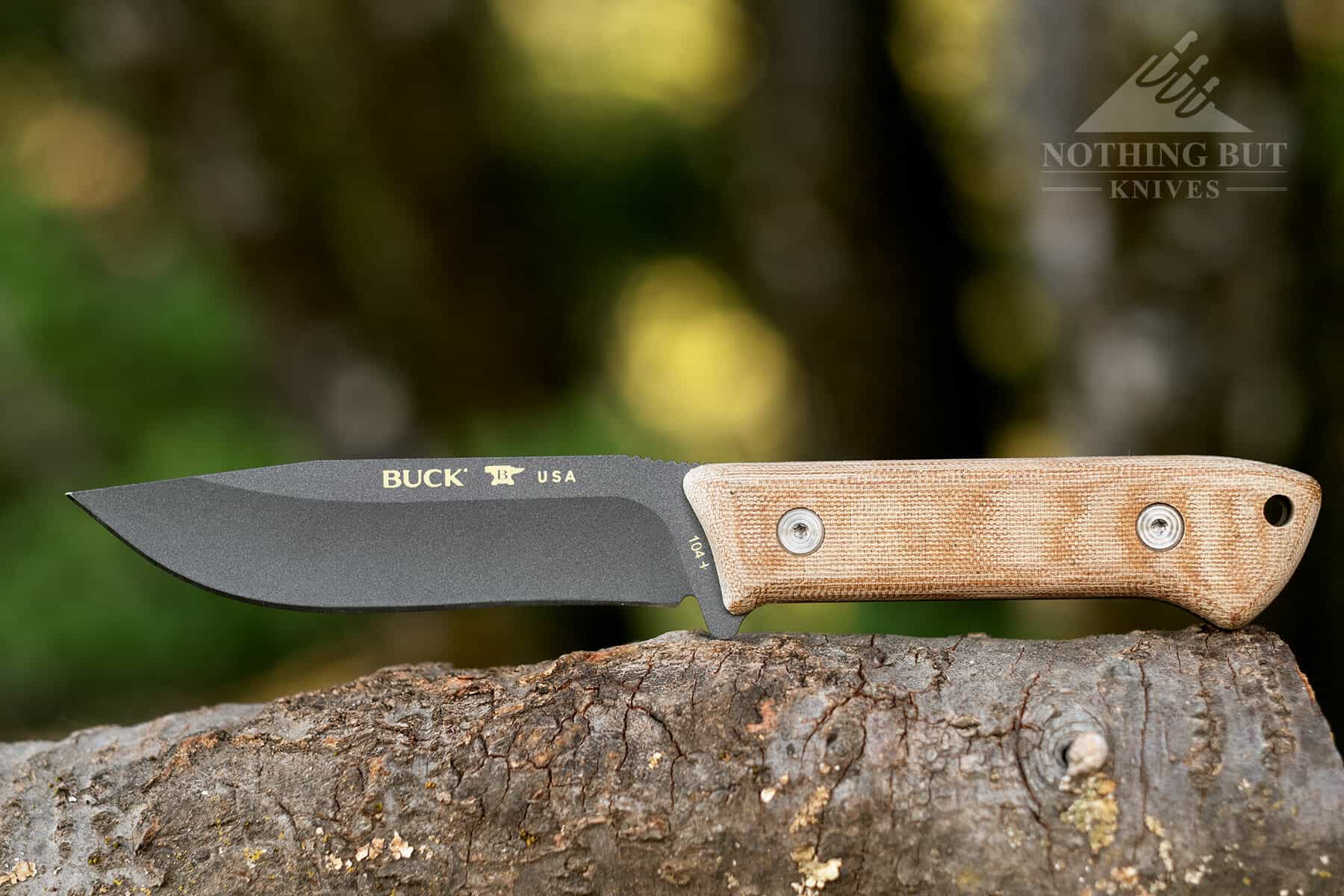 Buck 104 Compadre Knife Review - Image 10 They chose to run 5160 steel because (I think) it’s just about the toughest steel you can put on a knife, and it’s a lot easier to sharpen in the field.