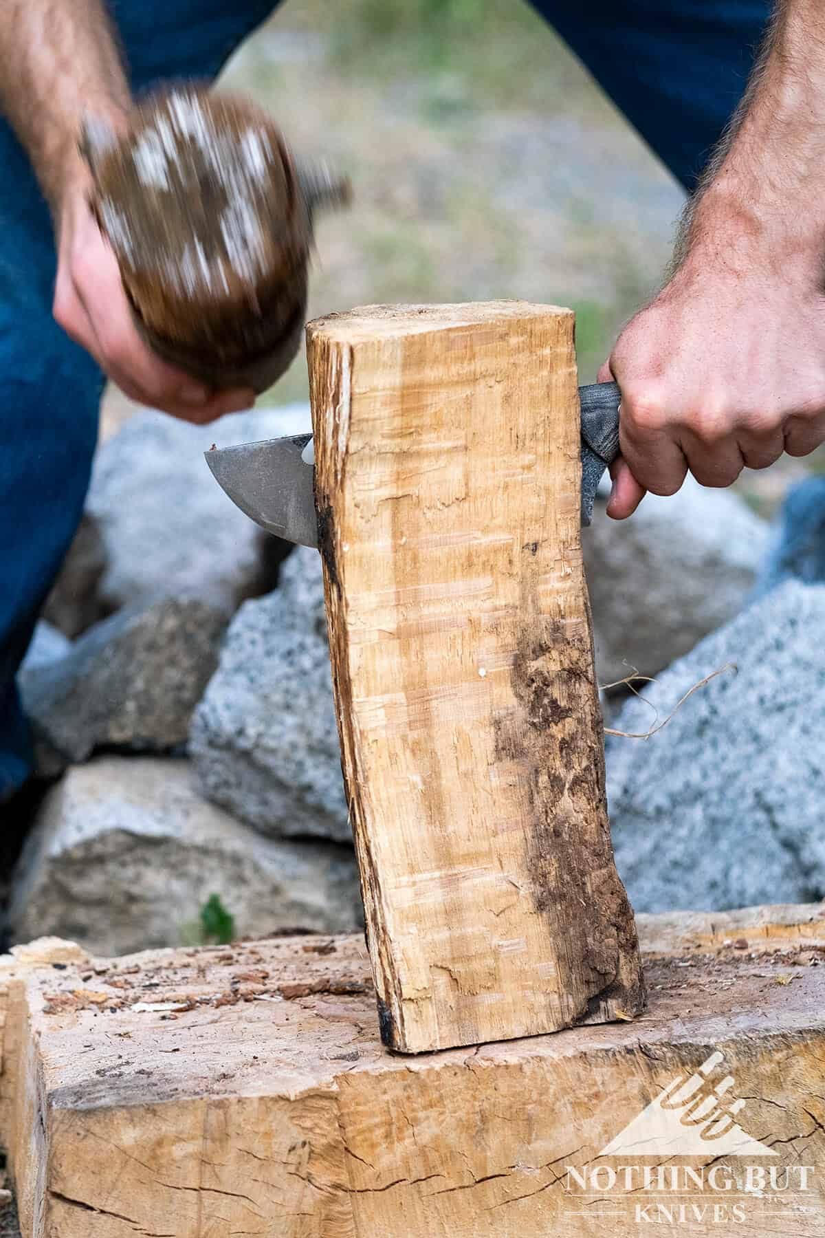 The Bush Slicer pushed through hard and soft would relatively effortlessly.