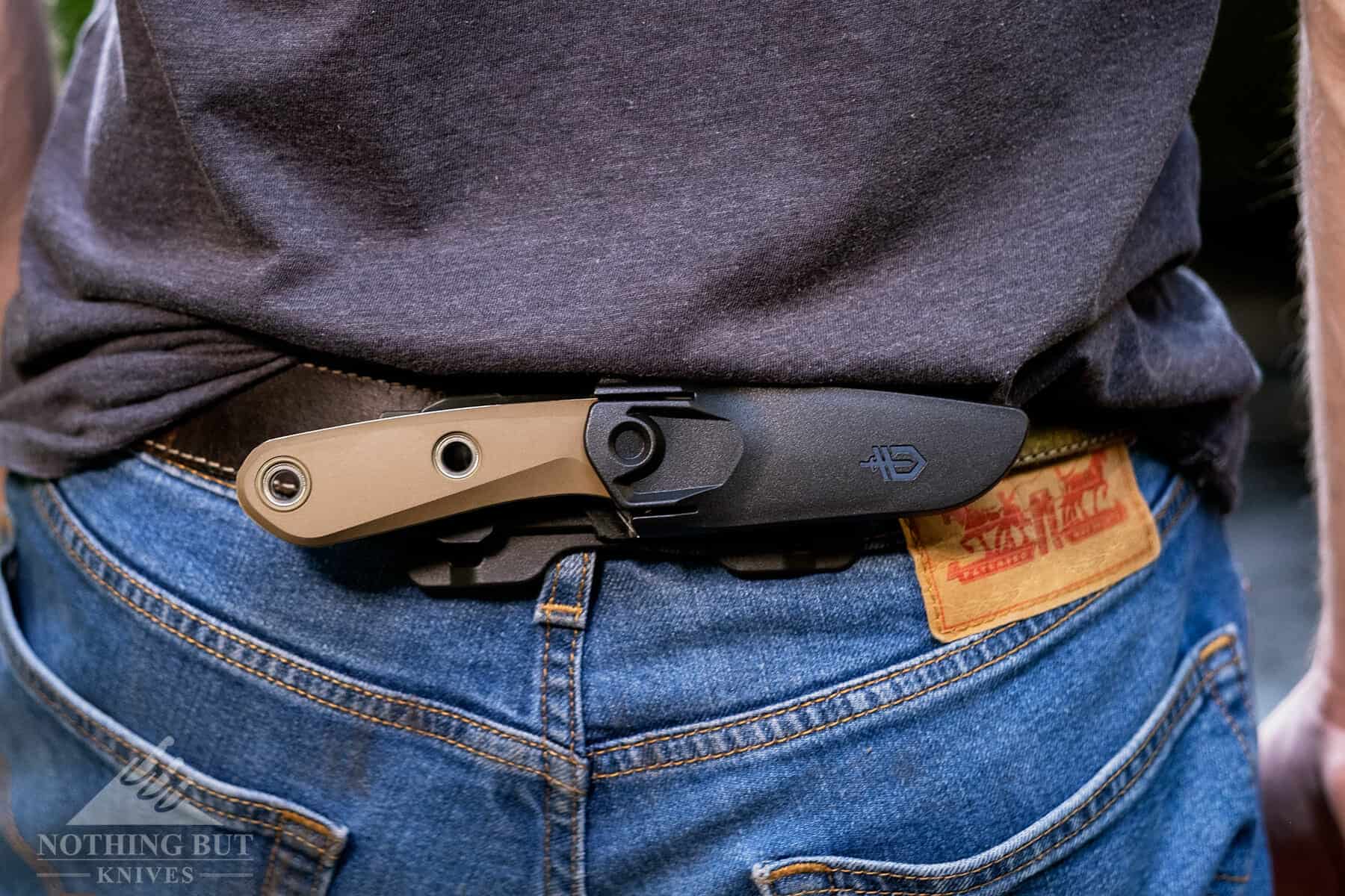 Gerber Principle Review: Great Design With Old School Steel - Image 15 The Principle can only be Scout carried in the left handed set up.