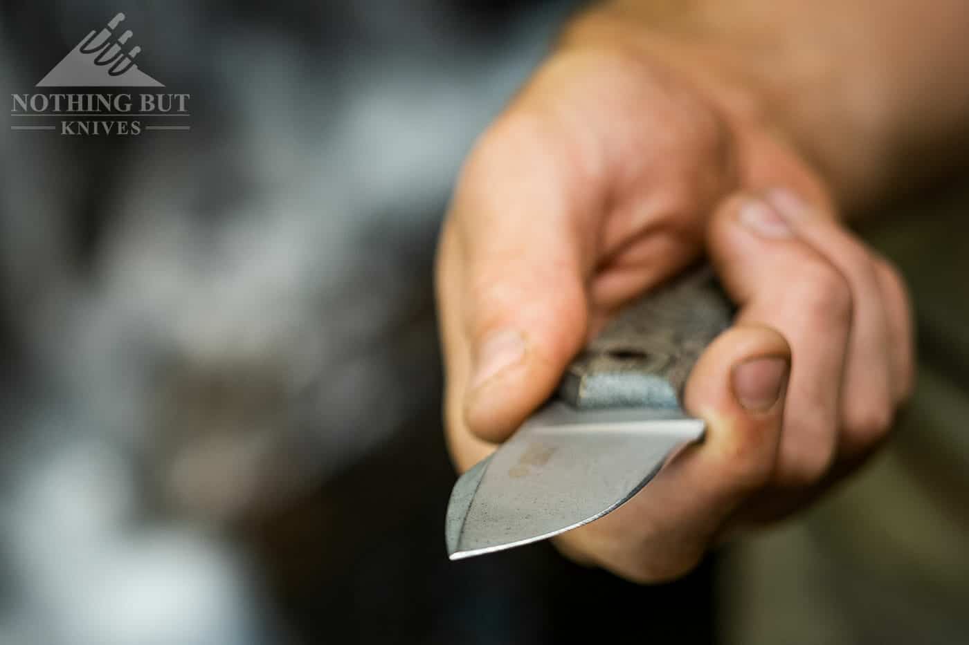 Boker Arbolito El Heroe Review - Image 3 The shape of this knife strikes me as a good hunting shape.