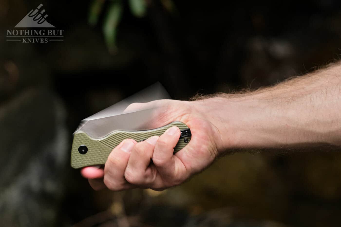 Off-Grid Knives Baby Rhino -- Pocket Knife Close Up 