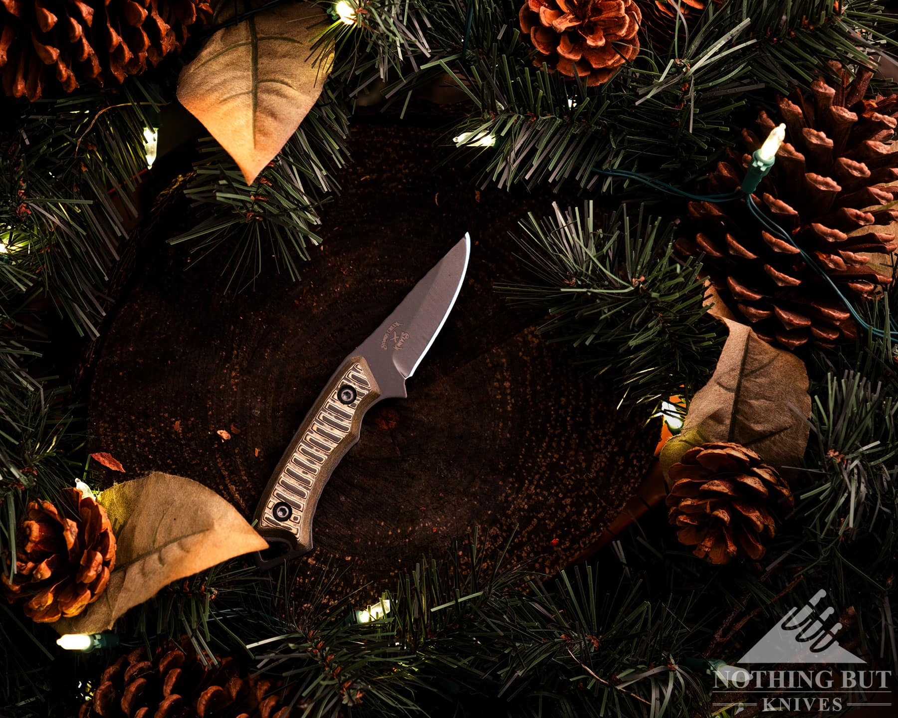 The Bonds Creek Badger is a good example of a practical camping fixed blade. 