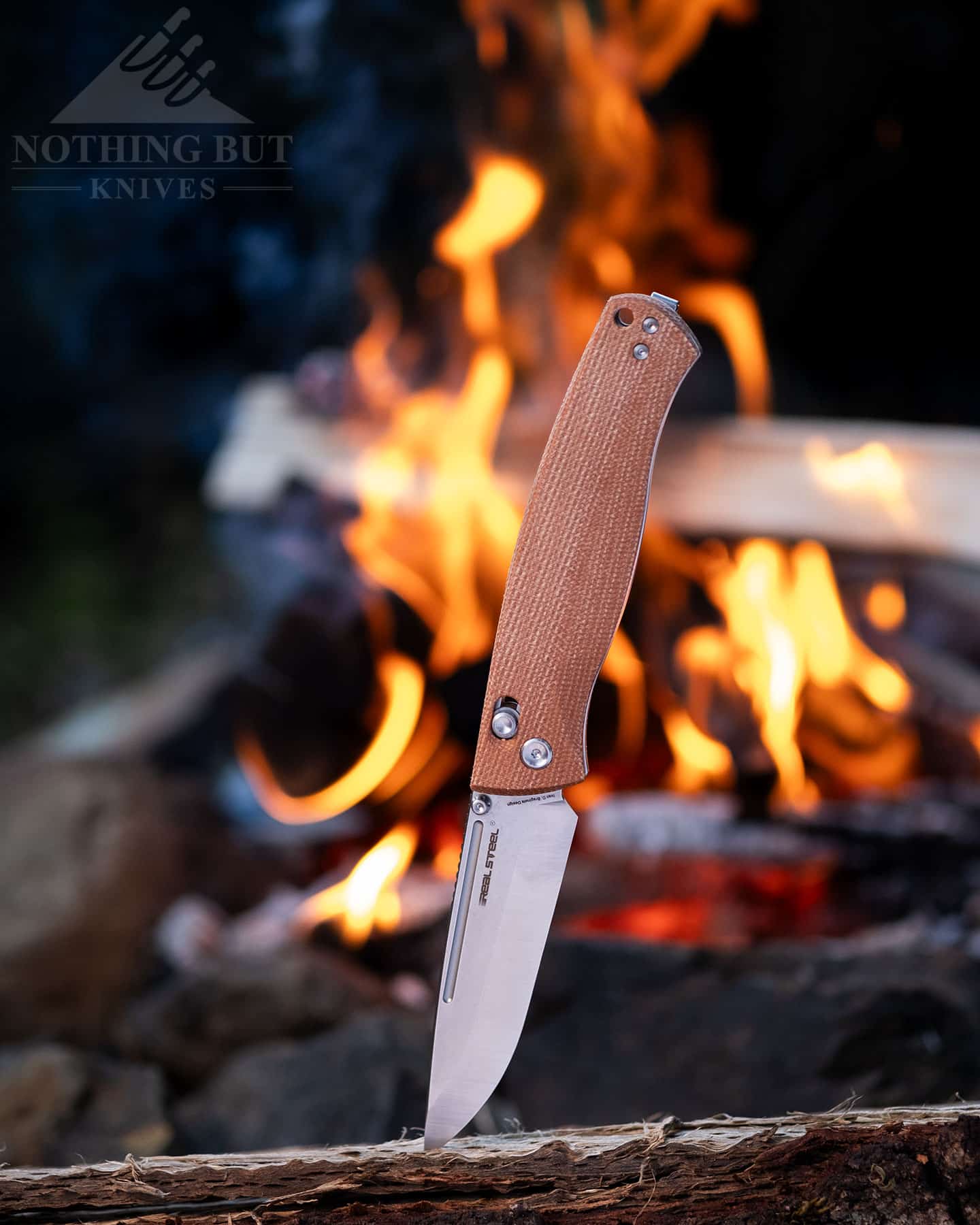 The Real Steel Pathfinder is a great knife to have for camping tasks, but it is not ideal for chopping or batoning. 