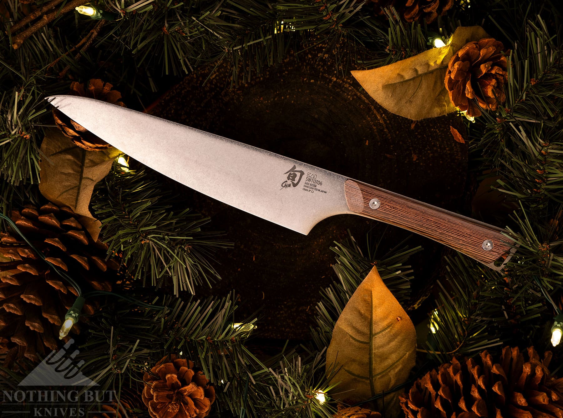 The Shun kanso is a realatively affordable chef knife for the Japanese cutlery fan on your gift list. 