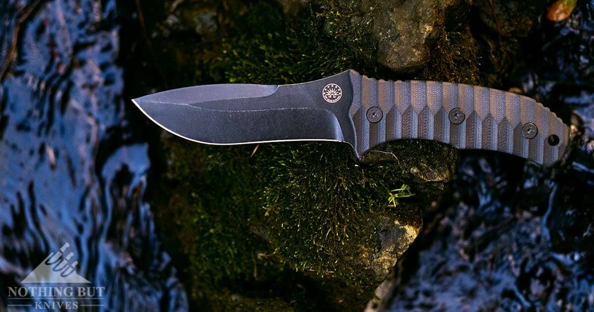 Off-Grid Backcountry Review - V2 Update - Image 7 The Backcountry's blade has a practical design and great edge retention.