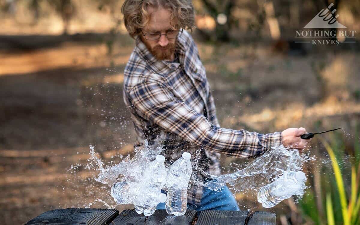 Water Bottle Test With The Off Grid Backcountry