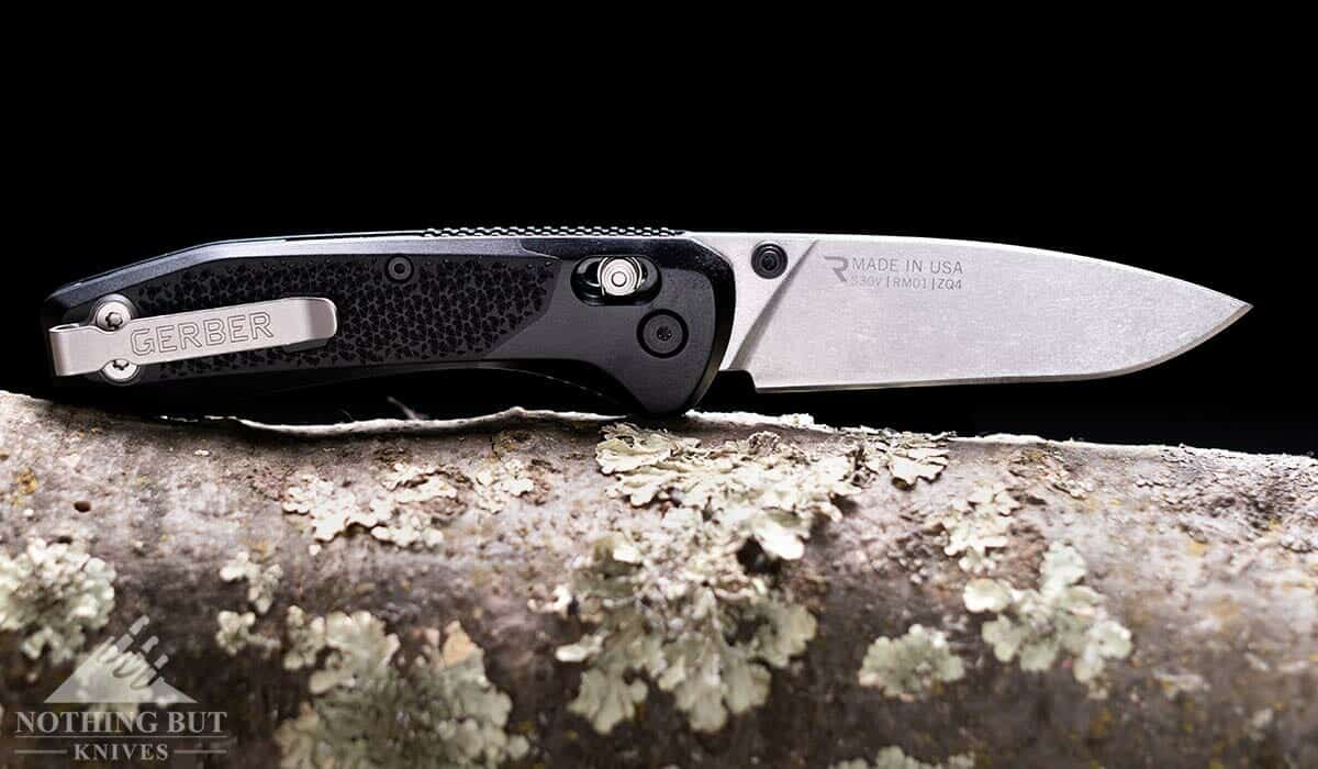 The Clip side of the Gerber Sedulo. 