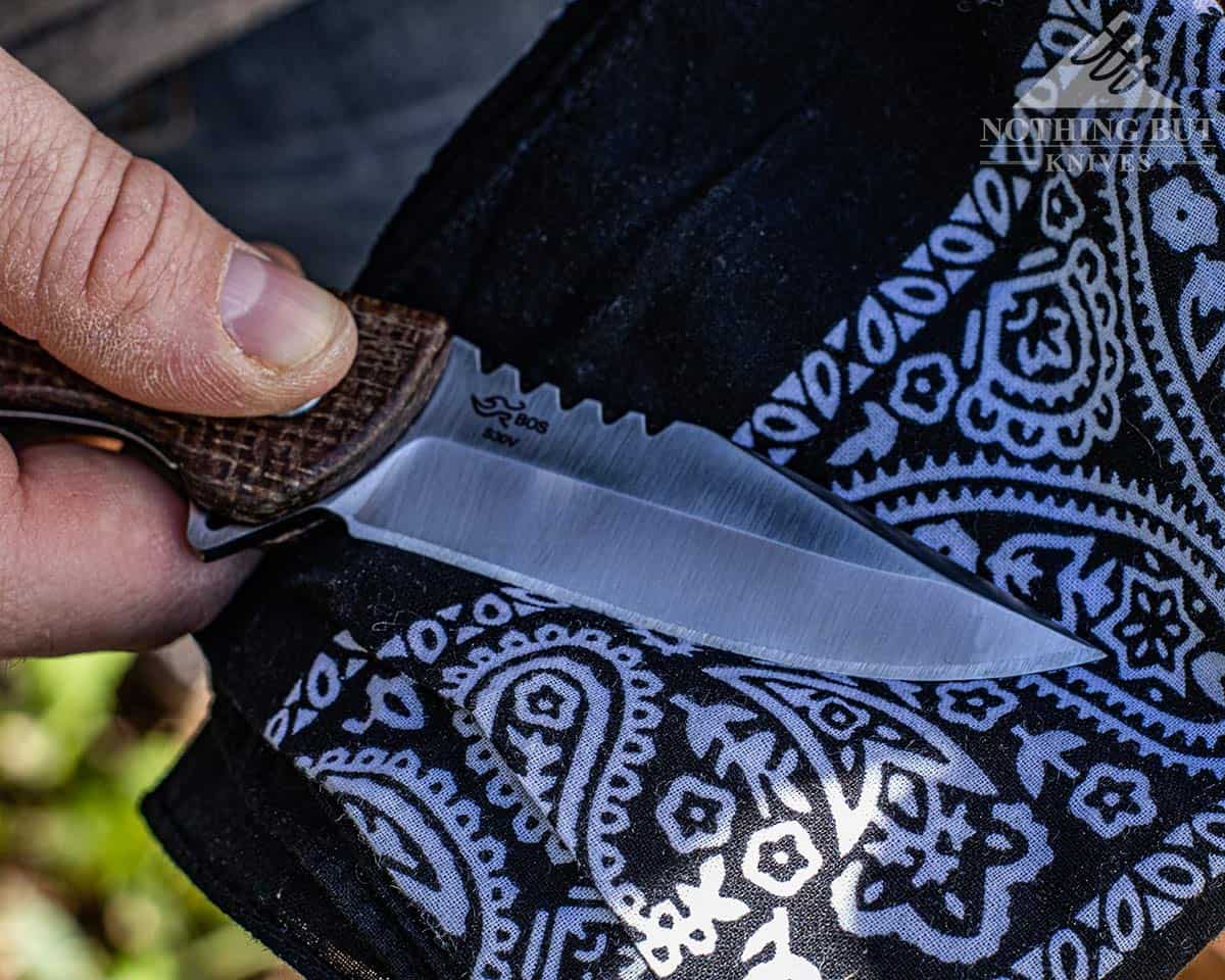 Buck 841 Sprint Pro Review - Image 3 The S30V blade of the Buck Sprint Pro.