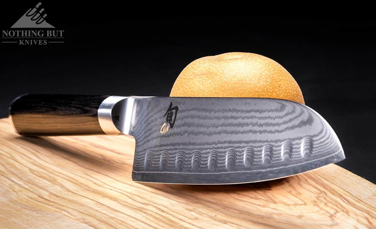Shun Classic 7 Inch Santoku Knife Review - Image 2 The Shun Classic series of knife has excellent fit and finish, and the knives ship in a nice box.
