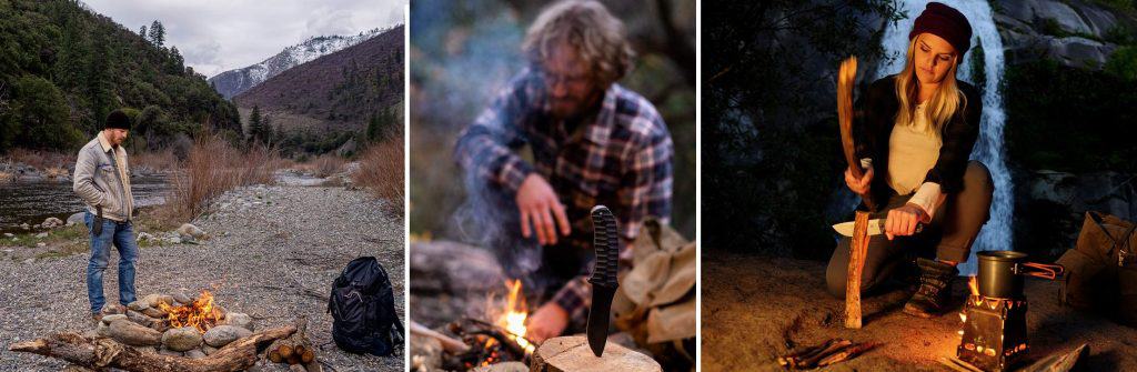 Outdoor Bushcraft and Survival Knife Testing Methods