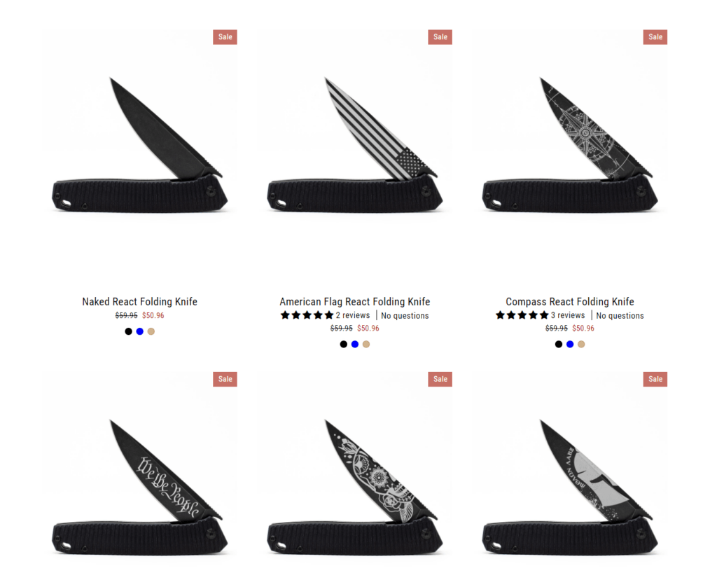 3V Gear React Knife Review - Image 1 3V Gear React Knife Review - Image 1: 3V Gear Knives