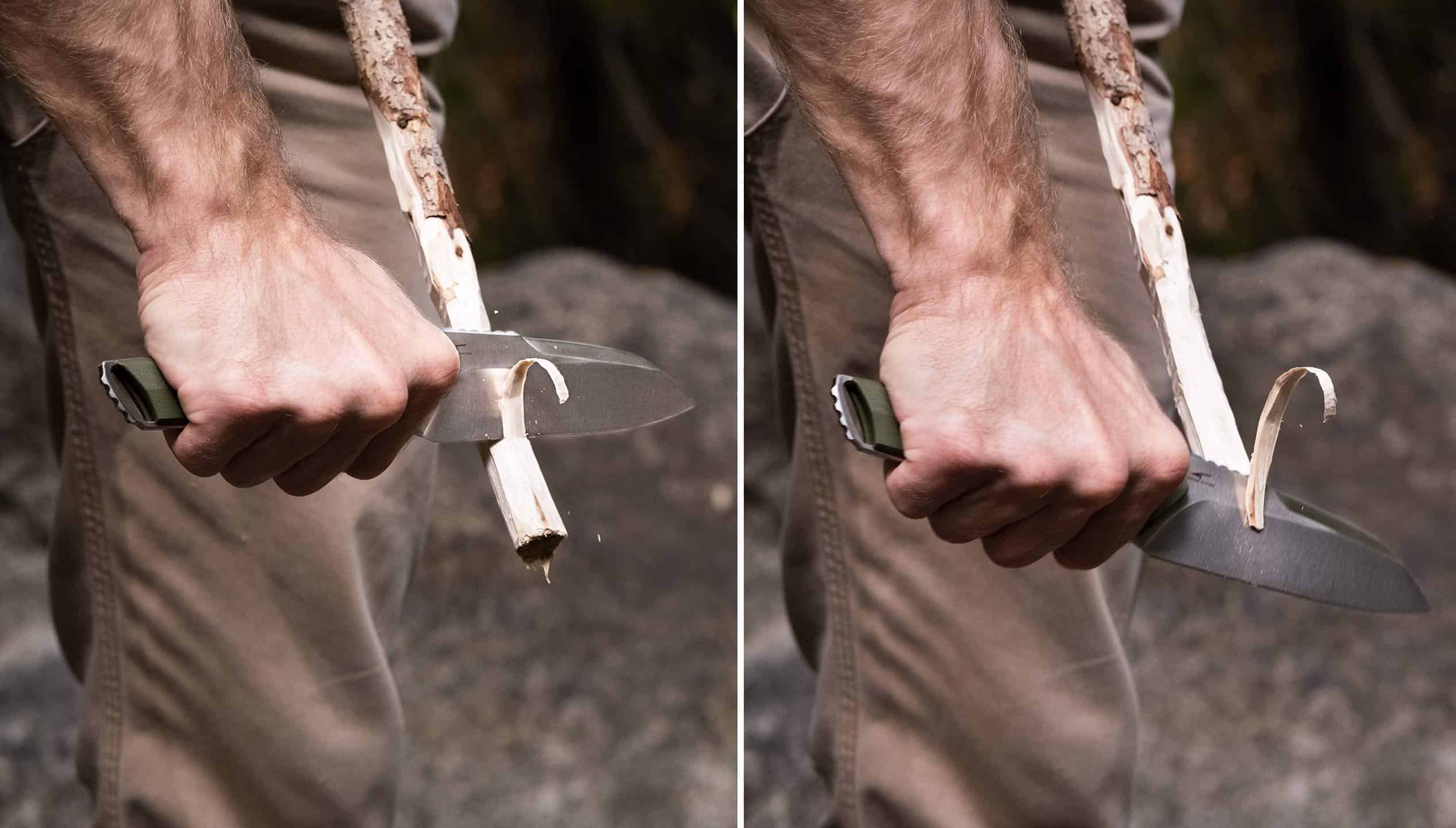 Civivi Kepler Review - Image 18 Civivi Kepler Review - Image 7: Carving A Stick With The Civivi Kepler