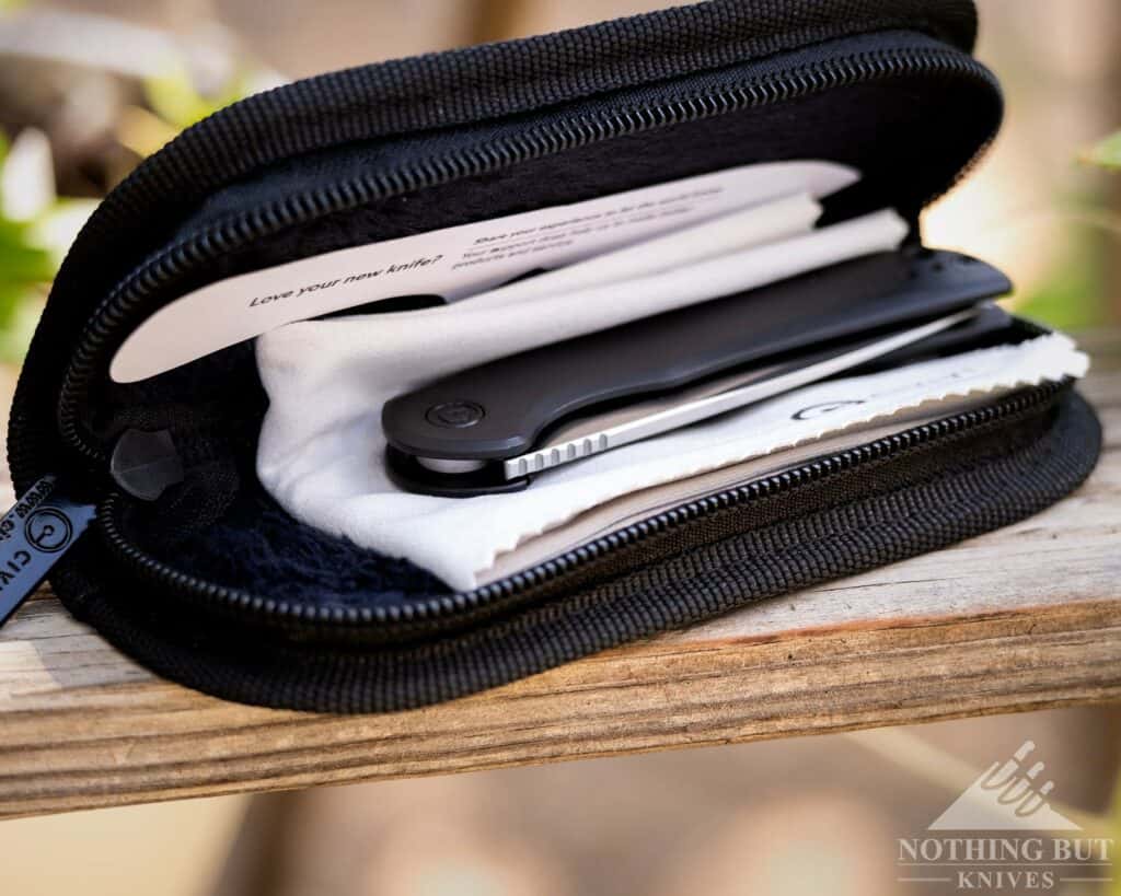 Civivi Nox Review - Image 12 Civivi NOx Review - Image 7: Civivi Nox In Its Case