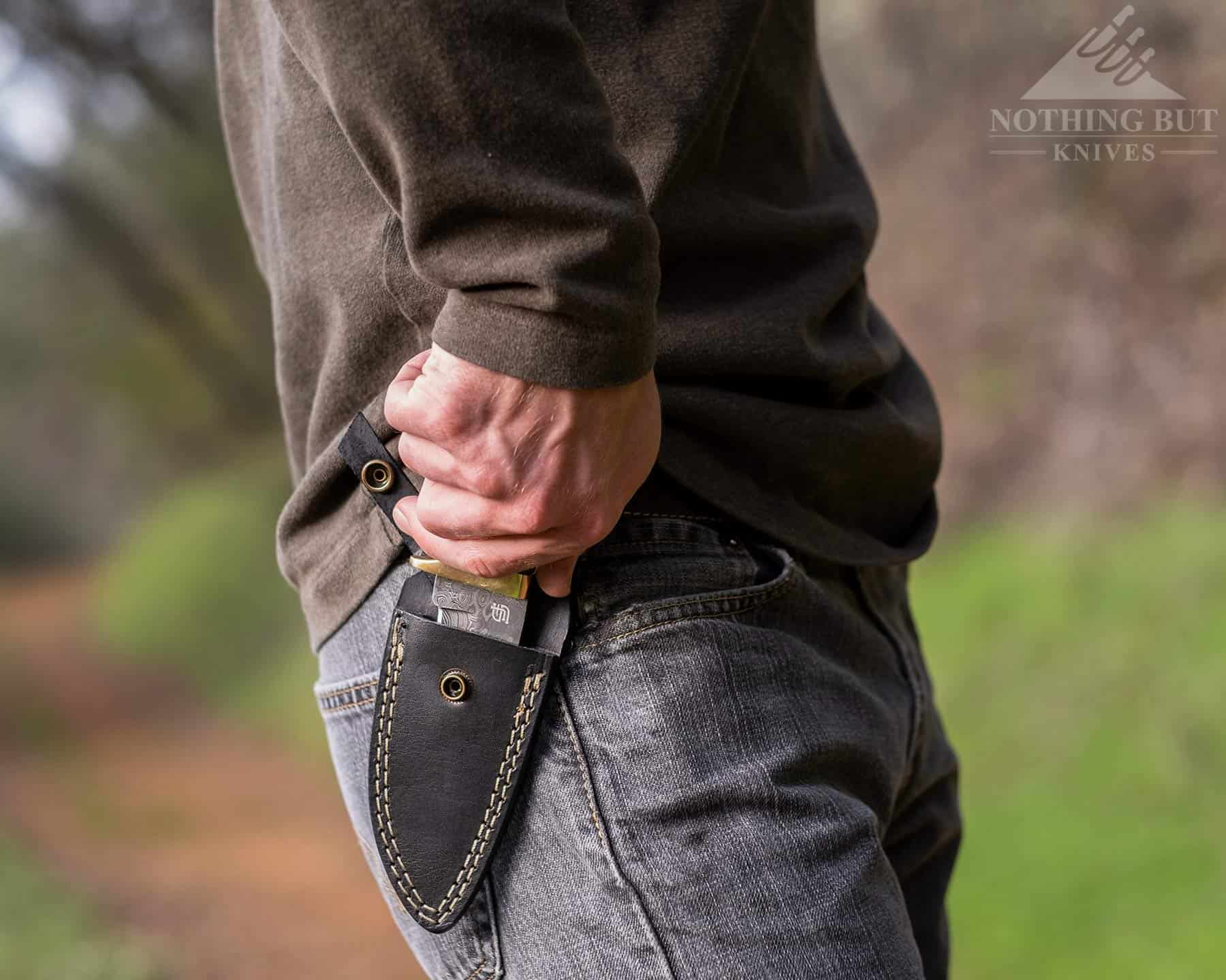 Drawing The Forseti Jim Baker From Its Sheath