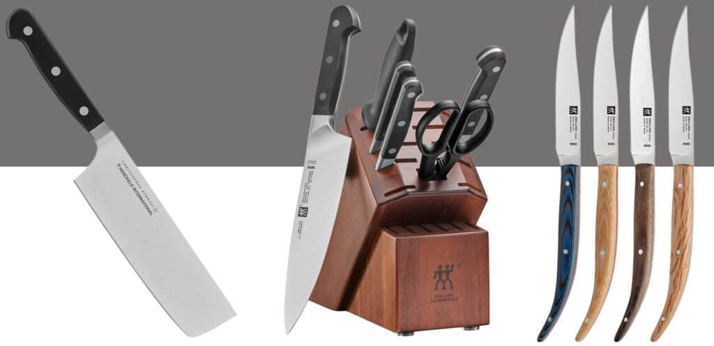 Zwilling Vaariety of Knife Products