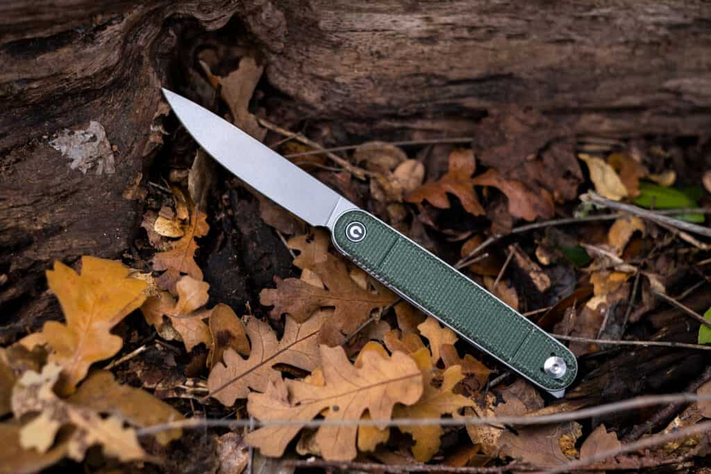 Civivi Crit Knife Review - Image 21 Close up of the Civivi Crit that shows it's good looks and practical size for the conclusion of our knife review.