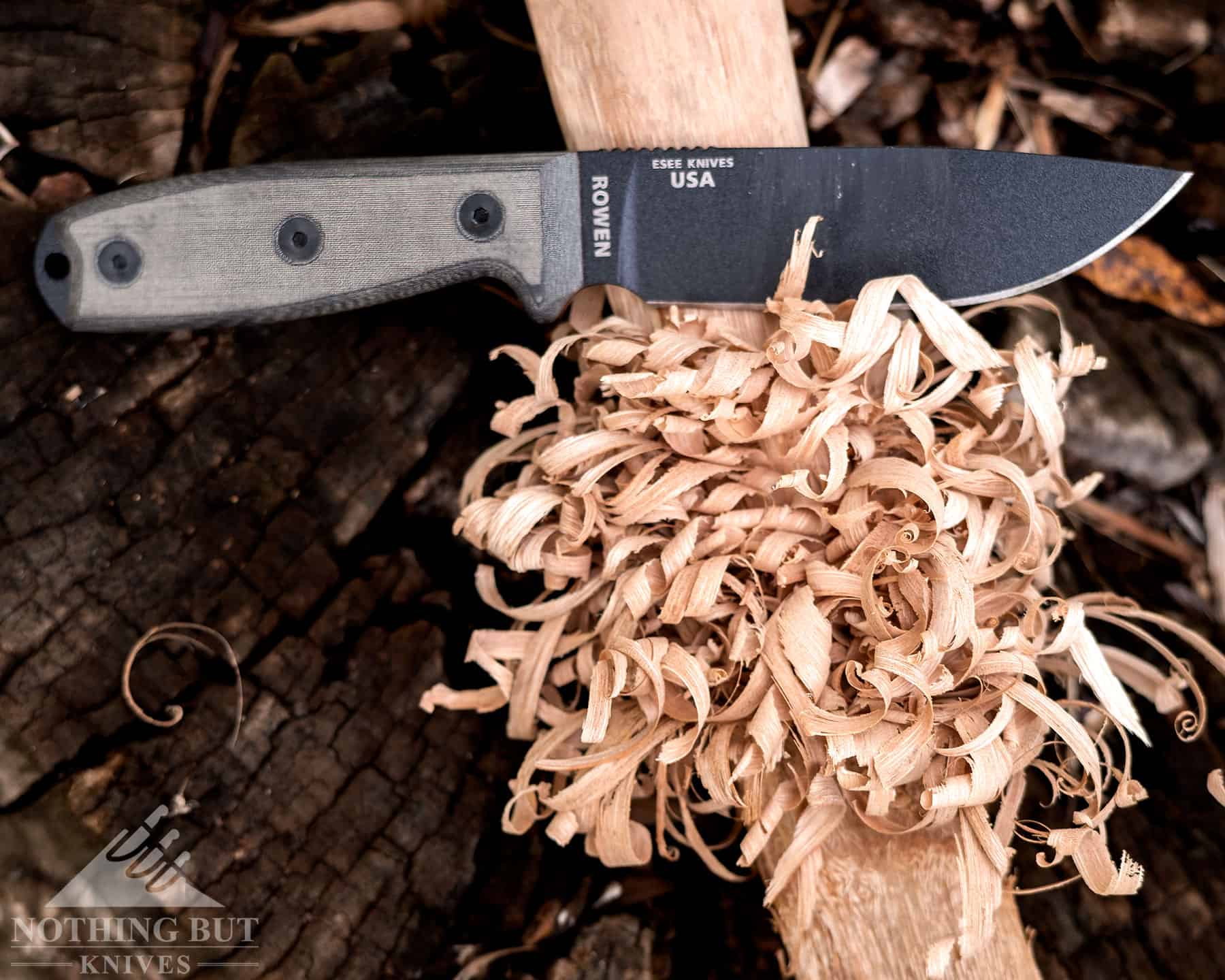 Top Survival Knife Beatdown - Hands On Testing - Image 27 Top Survival Knife Beatdown - Hands On Testing - Image 1: Esee 4 Feather Stick