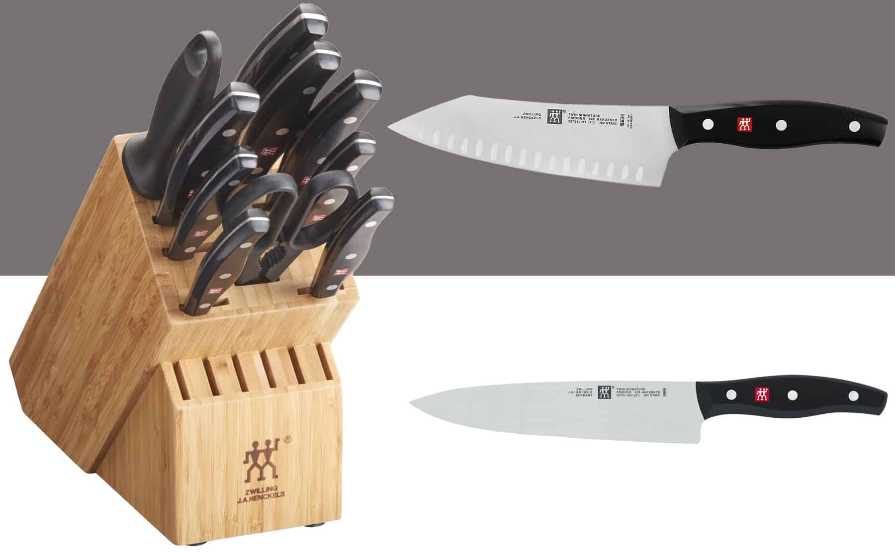 ZWILLING J.A. Henckels Twin Signature Knife Block Set & Reviews