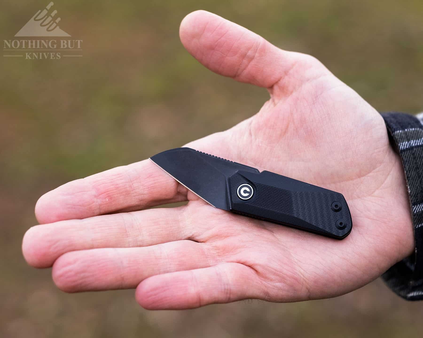 The Ki-V is small but practical for most tasks a knife is actually used for. 