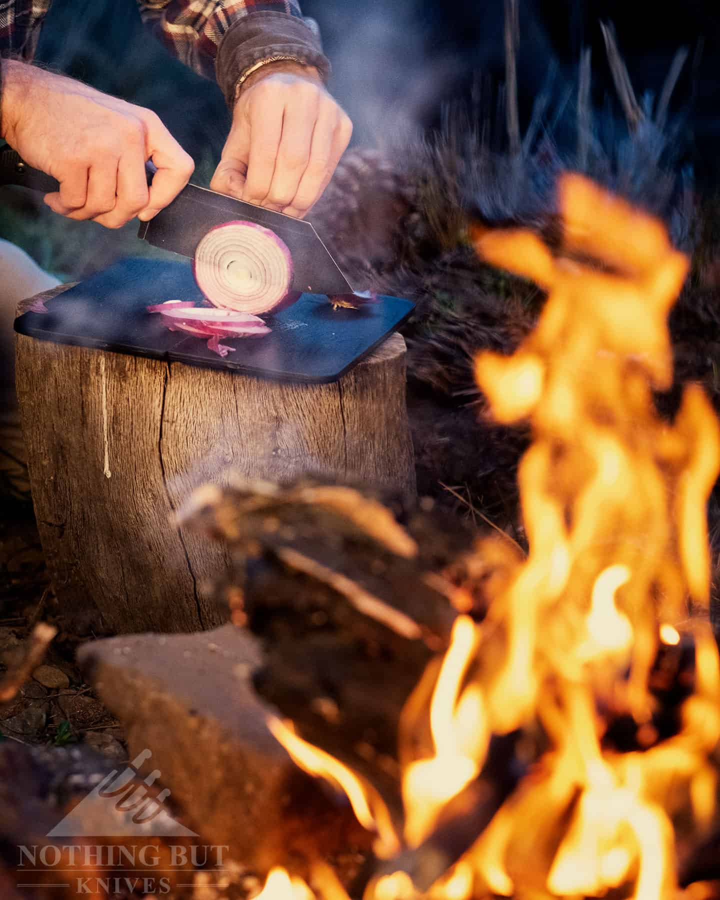 Campfire Cooking Knife