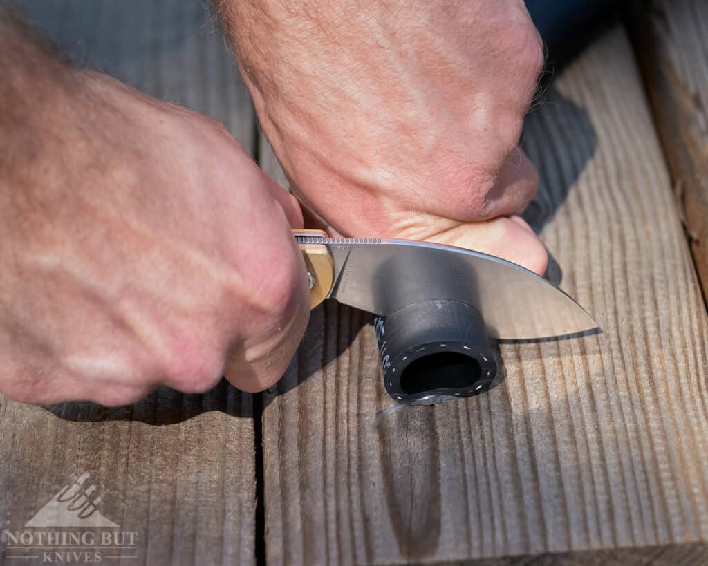 Slicing A Tube With The Nightshade