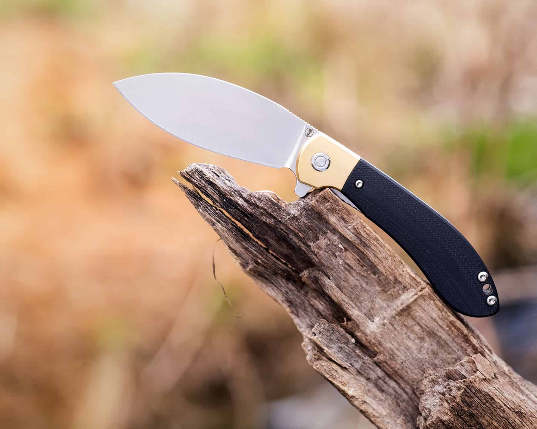 Header image for our in-depth review of the Vosteed Nightshade pocket knife.