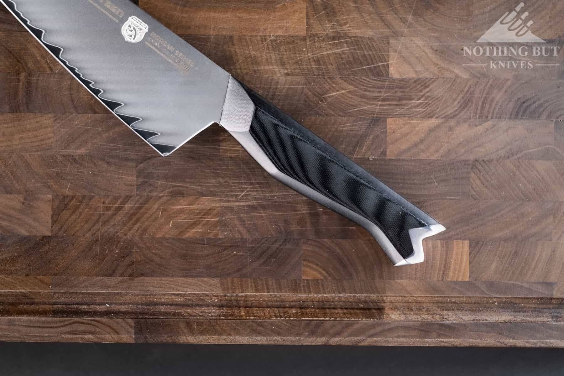 Vosteed Morgan Chef'S Knife Review - Image 7 The design of the Vosteed Morgan chef knife handle is different, but comfortable.