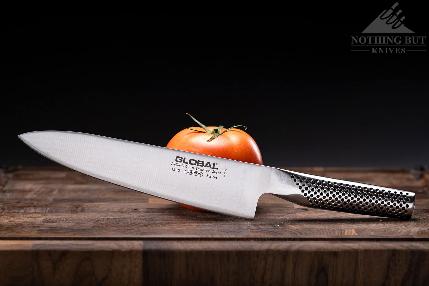 Global G-2 8 Inch Chef'S Knife Review - Image 1 The Global G-2 8 inch chef knife is lightweight and ergonomic. It offers good performance for the price.