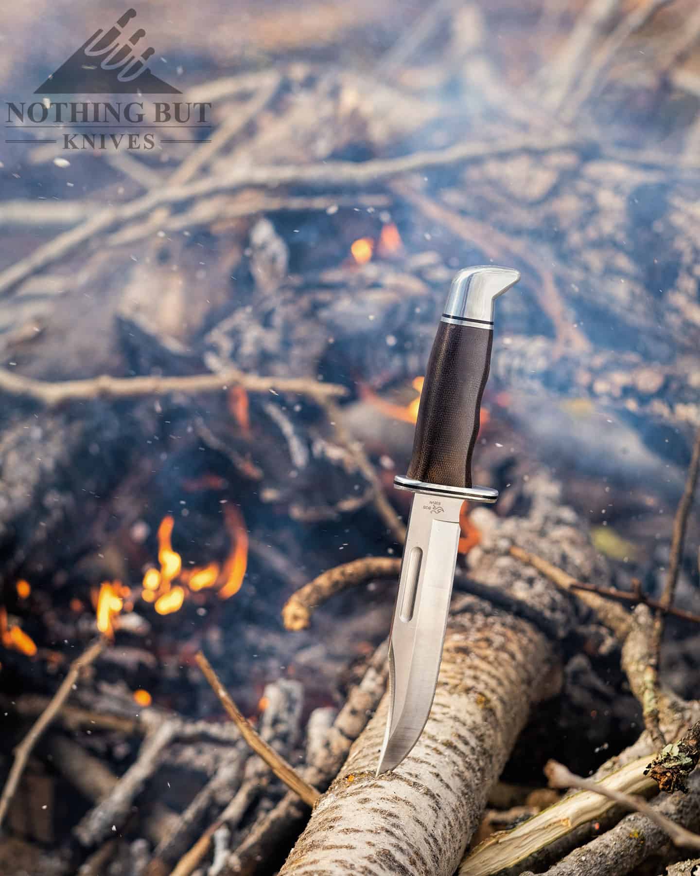 The Buck 119 has a long track record as a tactical knife with the military and hunters.