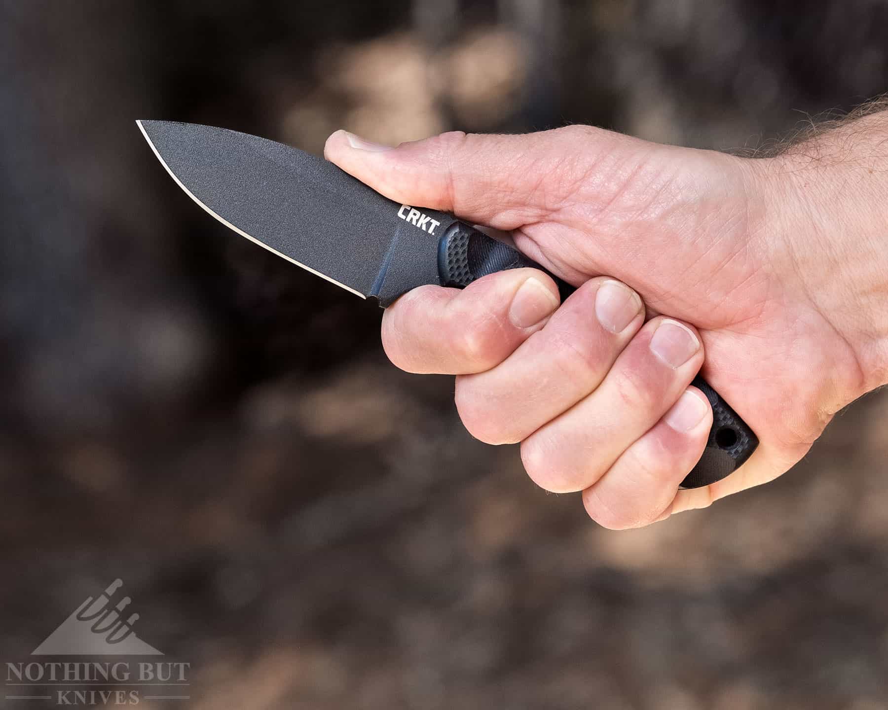 The Siwi is small and functional making it a great choice for backpackers who want a tactical capable knife. 