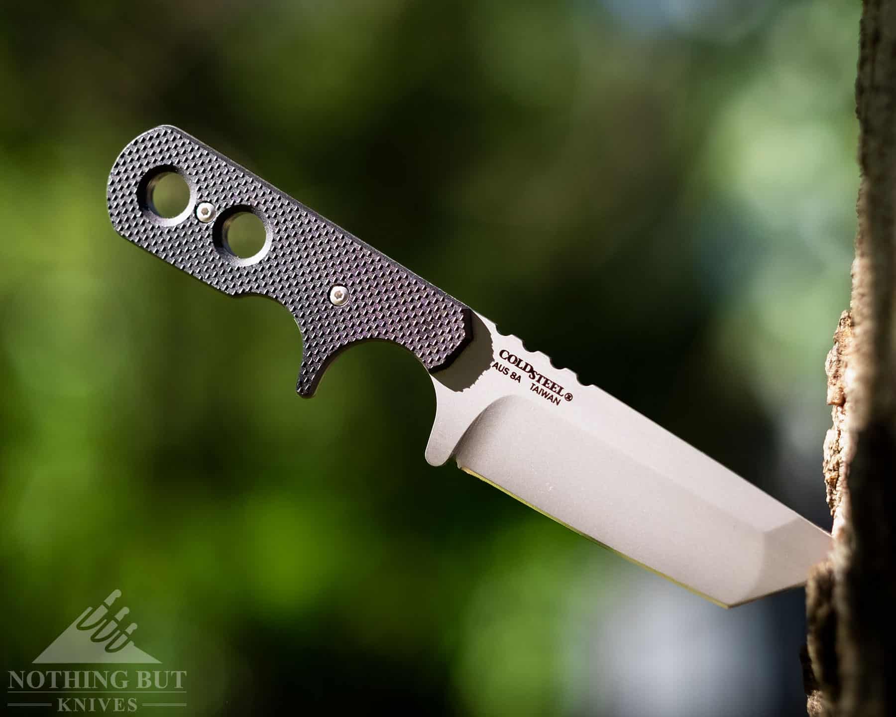 The Cold Steel Mini Tac is a good self defense neck knife, and it is fairly affordable.