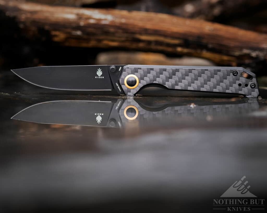 Kizer Begleiter 2 With Carbon Fiber Handle Scales