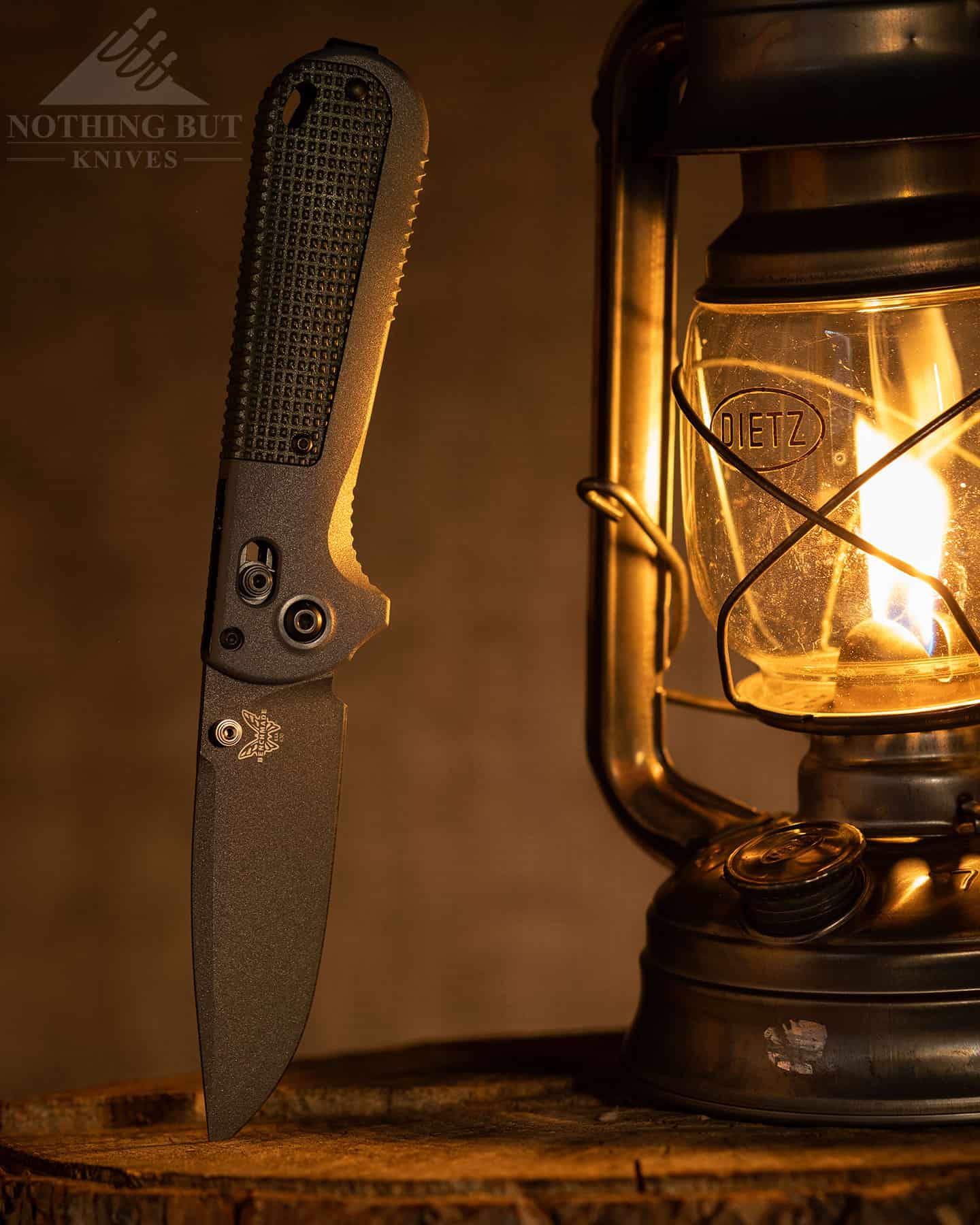 The new Benchmade pocket knife is a good hard use tool, and a great camping knife.