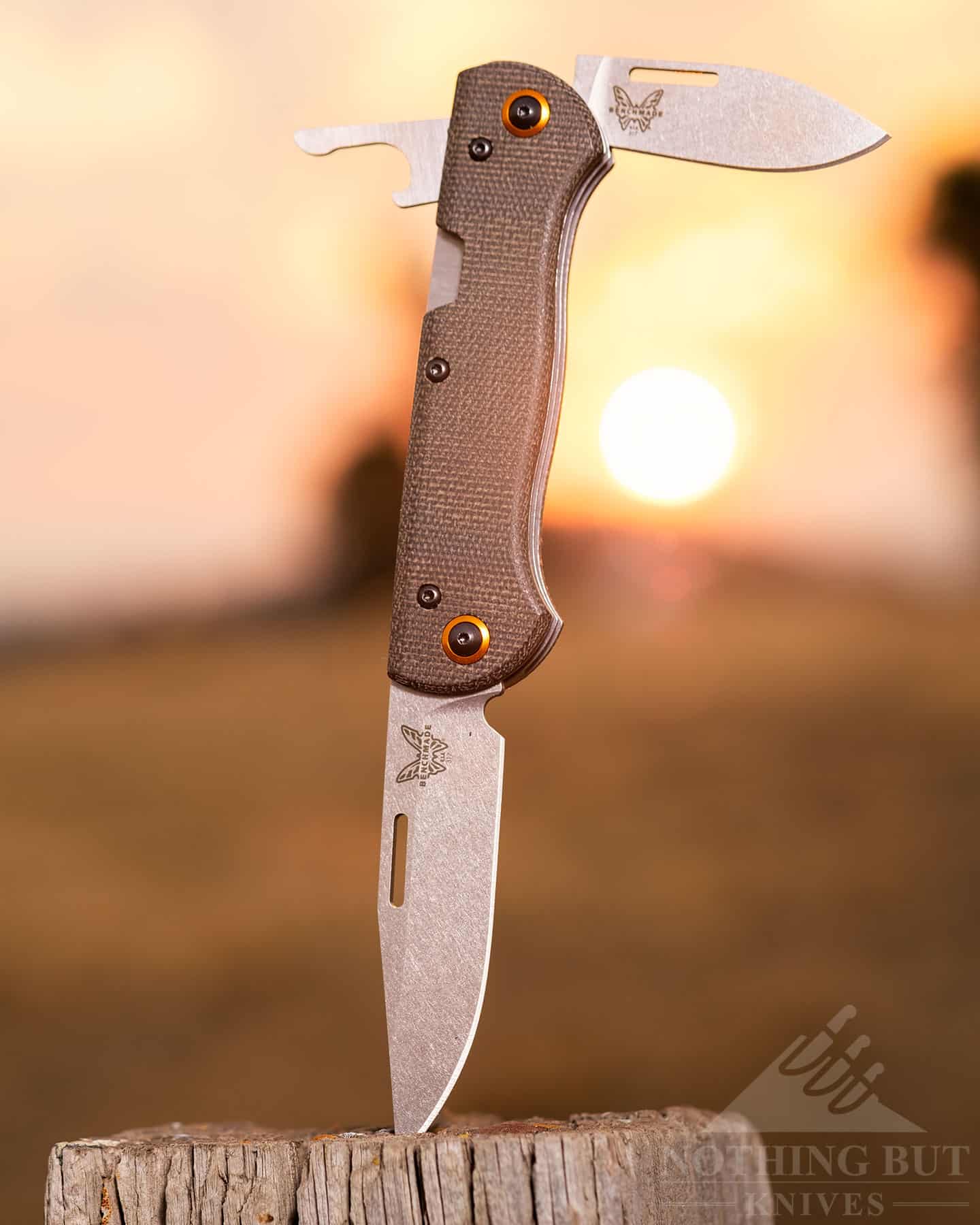 Our Favorite Knives For Opening Beers - Image 4 Our Favorite Knives for Opening Beers - Image 3: Benchmade Slip Jointt With Bottle Opener
