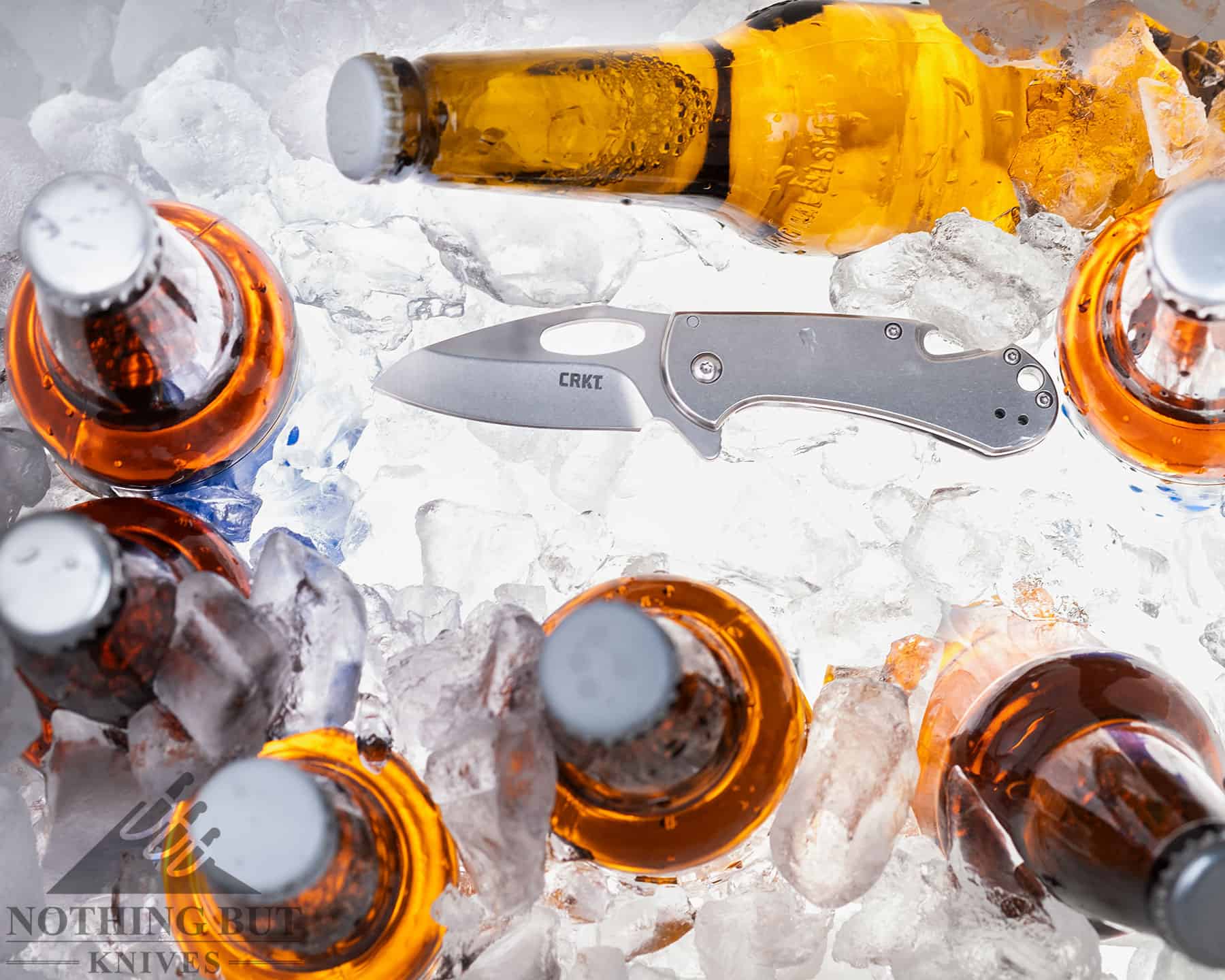 Our Favorite Knives For Opening Beers - Image 8 Our Favorite Knives for Opening Beers - Image 4: CRKT Bev Edge With Bottle Opener