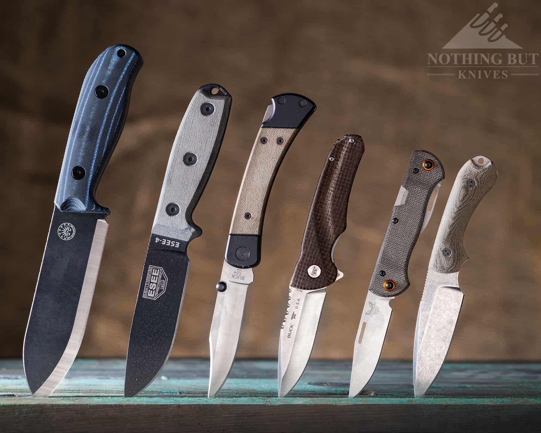 Six of our favorite fixed blade and folding knives with Micarta handles.