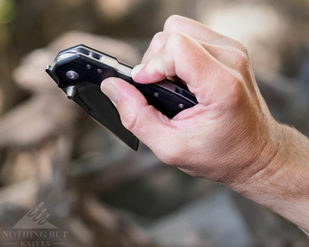 Cold Steel Engage Review - Image 15 The Atlas lock makes one handed blade opening and closing fairly easy.