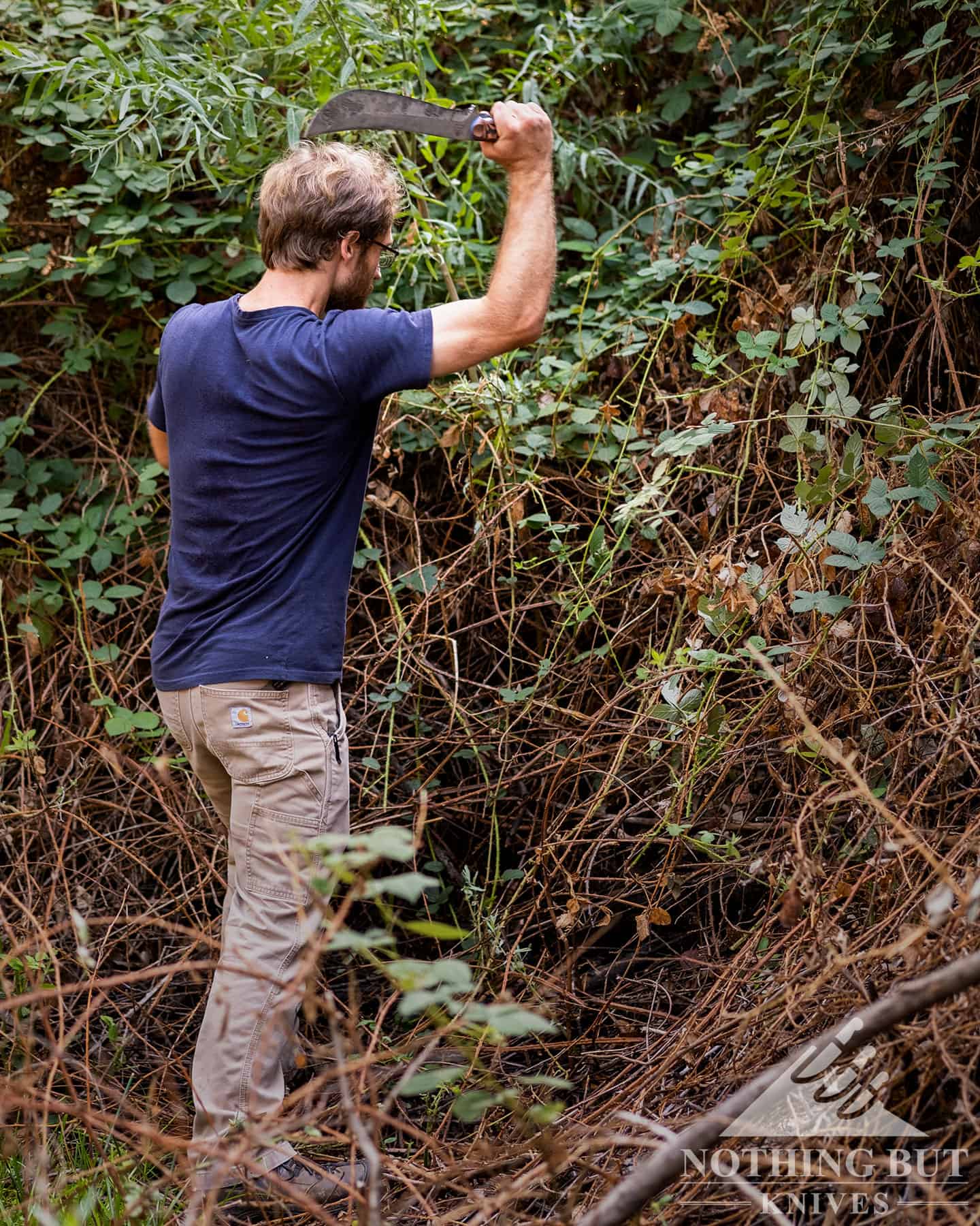 Clearing berry bushes with the Apex was fun.