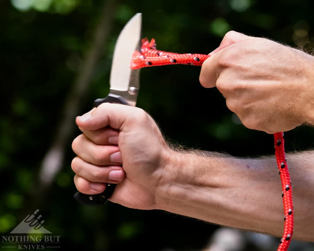Cold Steel Engage Review - Image 9 The engage is a great slicer.