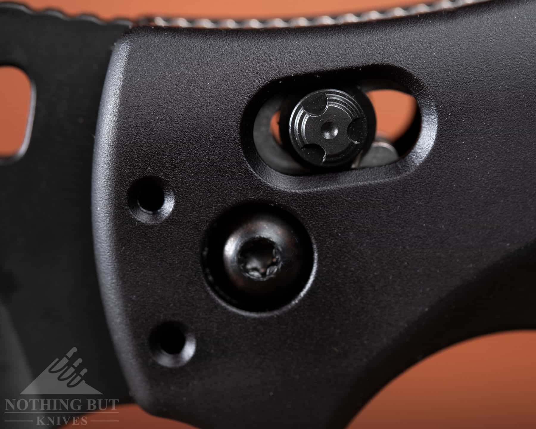 Hogue Sig K320 Axg Pro Review - Image 6 Hogue's ABLE Lock is a trustworthy and easy to use slide lock.